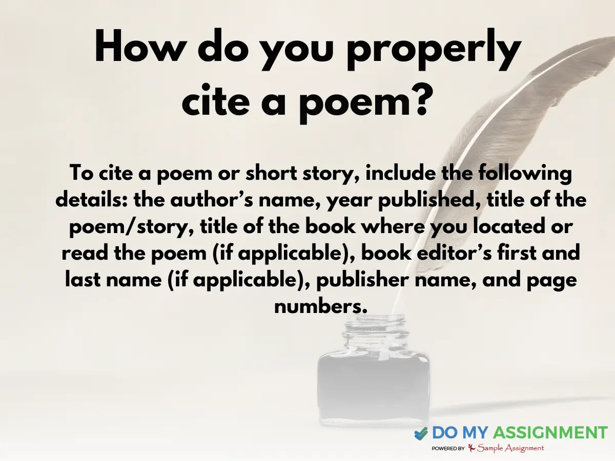 poem citation examples